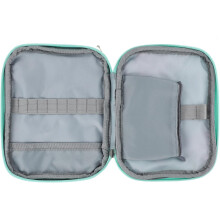 Häkelnadeltasche mit großem Fassungsvermögen, Nadeltasche zur Aufbewahrung von Nähzubehör, Reißverschluss für Garnhalter und Strickzubehör