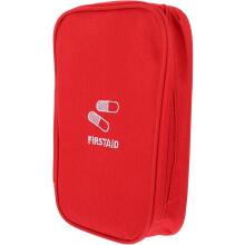 Saco de primeiros socorros Saco de medicina Bolsa portátil de zíper Saco de primeiros socorros Largo pano de Oxford Saco de medicina doméstica