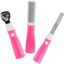 1set Pedicure Tool Kit Multipurpose Foot File Exfoliator para Remoção de Pele Morta Callus e Remover de Milho