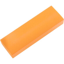 Kalk- und Rostentferner für Küche und Bad, orangefarbener Reinigungsgummi.
