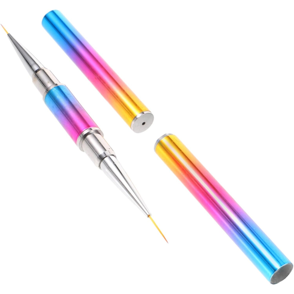Hkhbjs Unique Design Manicure Pen Nail Art Carving Plotting Brush Nail Art Tool