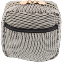 Reisekosmetiktasche, kleine Kulturtasche für Damen, Fächer für Make-up-Organizer, Reiseetui