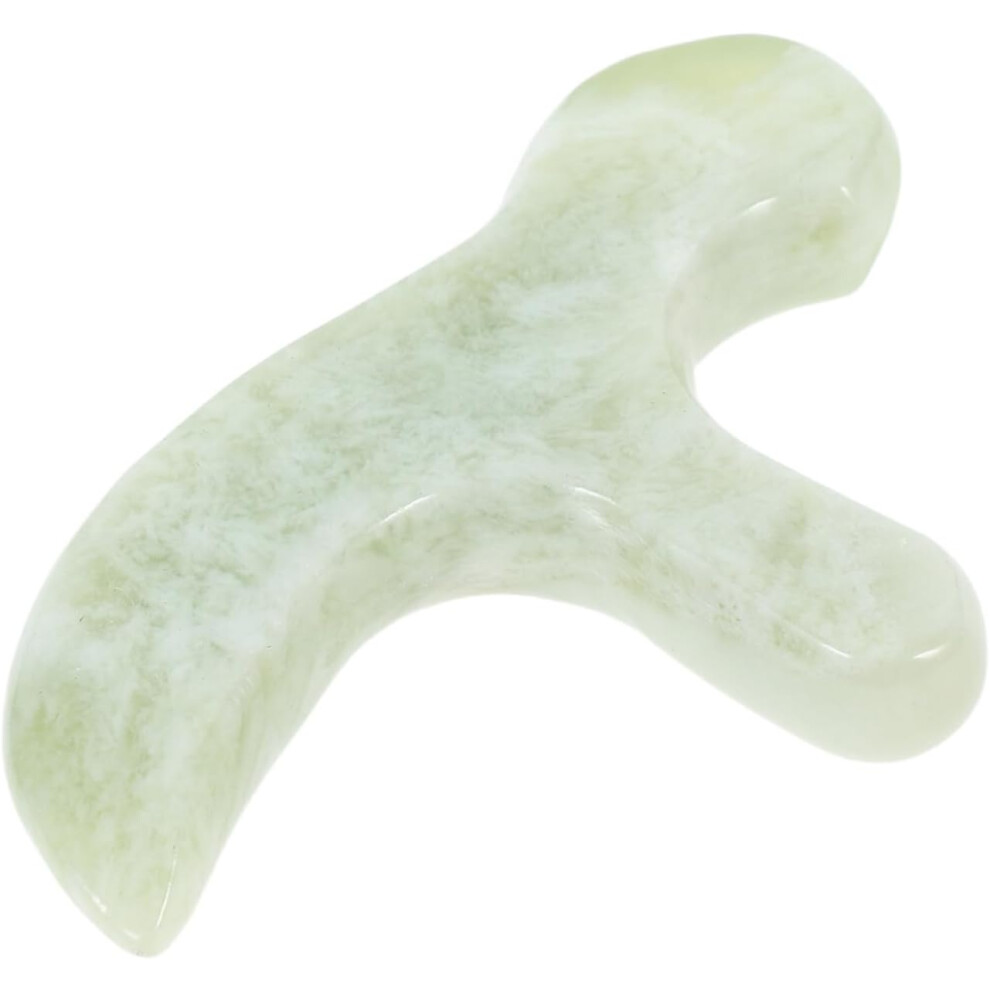 Hkhbjs Natural Jade Stone Foot Tool Set Portable Gua Sha Scraping Massager