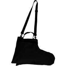 Rollschuhtasche mit verstellbarem Schultergurt, schwarze Aufbewahrungstasche für Rollschuhe