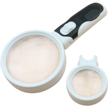 LED-Lupe und beleuchtete Linsen, Handlupe mit Licht