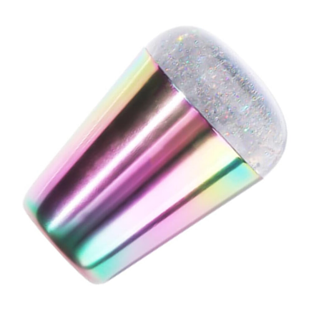 Hkhbjs Iridescence Handle Nail Art Stamper Silicone Transfer Tool For Nail Art Stamping Manicure Stamping Tool For Diy At Home