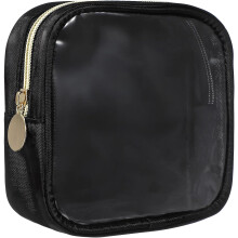 Mini trousse de maquillage de voyage portable avec fermeture éclair, organisateur de toilette pour femmes, rangement pour coiffeuse en extérieur