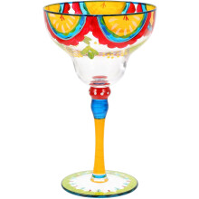 Verres à margarita peints à la main, verres à cocktail décoratifs chics, nombreuses applications
