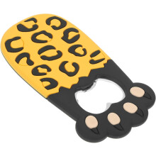 Apribottiglie a forma di artiglio di gatto, carino e portatile, per casa e frigorifero, apribottiglie decorativo con magnete.