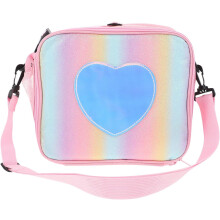 Bolsa de picnic isotérmica, bandolera para el almuerzo, gran capacidad, poliéster, ligera, diseño sencillo y práctico.