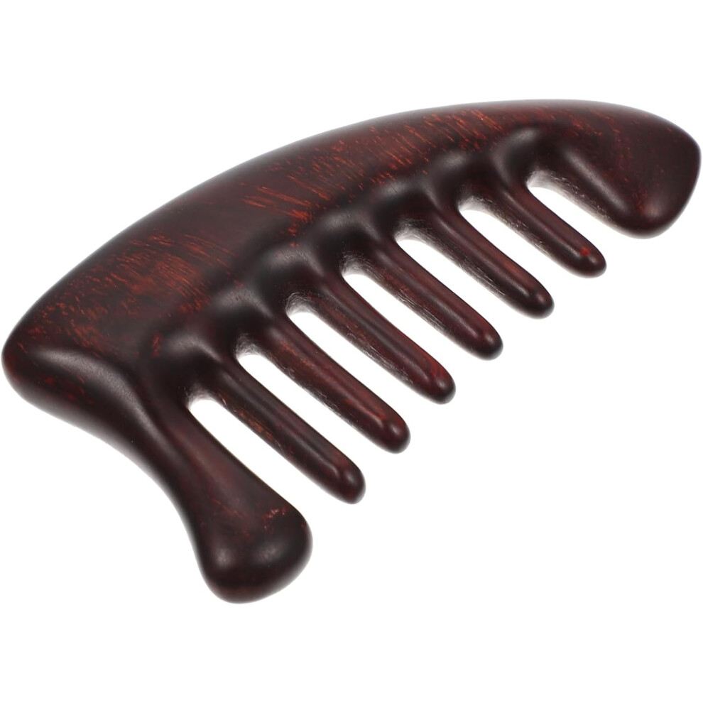 Hkhbjs Sandalwood Massage Comb Static Wide Tooth For Hair Detangling And Scalp Massage At Home Daily Use