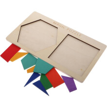 1 Set Holzpuzzle – Spannendes Denkspiel für Senioren – Fördert die Hand-Augen-Koordination und Problemlösungsfähigkeiten