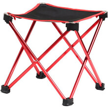 Klappbarer Outdoor-Hocker, tragbarer Angelstuhl, große Ausführung, robust