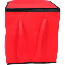 Isolierte Pizzatasche aus Vliesstoff mit Aluminiumauskleidung, 12 Zoll extra hoch (40 x 40 x 45 cm)