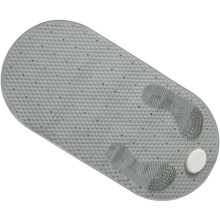 Duschmatte aus PVC mit und ohne Abflussöffnungen
