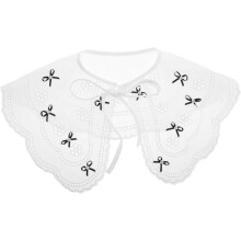 Damen-Schal mit Schleife für Hochzeitsfeiern, modisches Design aus Baumwolle