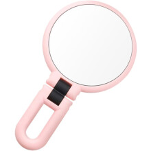 Taschen-Doppelseitiger Vergrößerungs-Kosmetikspiegel für Make-up, tragbarer Handspiegel