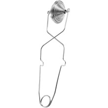 Handliches Mehlsieb aus Edelstahl, leicht und sicher, ideal zum Backen