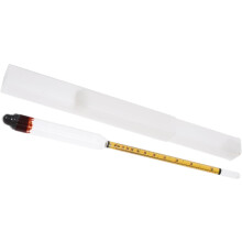 Alcohol Meter Precision Alcohol Hydrometer with Easy-to-Read Yellow Scale
