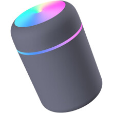 Mini-Luftbefeuchter für unterwegs mit Wasserdiffusor und niedlichem Lichtdesign, aus ABS-Material