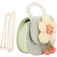 Niedliche Mini-Cartoon-Blumen-Geldbörse für Mädchen und Jungen, kleine Handtasche, ideal für den Kindergarten