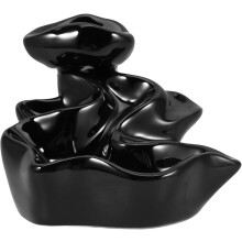 Dekorativer Räuchergefäß-Halter aus Keramik mit Rückflussfunktion in Wolkenform für Aromatherapie