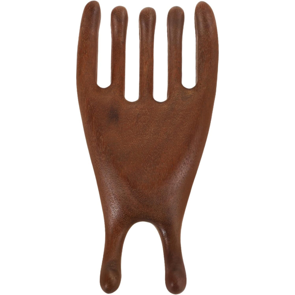 Hkhbjs Massage Comb Five-Finger Wooden Scalp Care Tool Portable Comb For Head Massage Guasha Face Tool