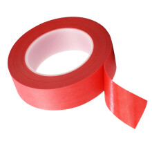 Heatproof Red Masking Tape 200C Pet Composite Paper 20Mm X 3 Removable Adhesive Tape