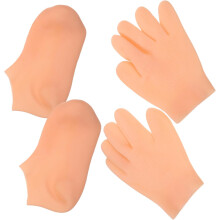 Feuchtigkeitsspendende Handschuhe aus leichtem, atmungsaktivem Material mit feiner Textur