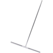 Spatule à crêpes en acier inoxydable en forme de T avec long manche, outil antiadhésif pour étaler les crêpes