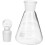 Fiole Erlenmeyer en verre de 150 ml pour expériences, avec graduation précise et joint étanche. 1