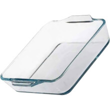 Glas-Backform, 0,8 l, hitzebeständig, ofen- und kühlschrankgeeignet
