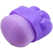 Pennello per trucco a forma di artiglio di gatto per fard e cipria, applicatore portatile per fondotinta.