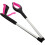 Folding Grabber Tool Trash Picker Portable Garbage Clamp with Purple Handle Lightweight Foldable Litter Picker 1