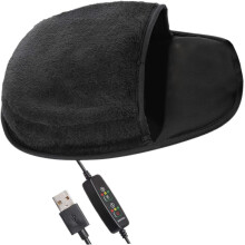 Vyhrievaná podložka pod myš na zimu, plyšová podložka pod myš s USB, ohrievač rúk na domáce použitie, USB vykurovanie na hranie hier