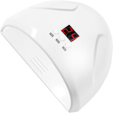 Lâmpada LED do secador de unhas com Leds Temporizador do sensor inteligente Display digital Mesmo calor para Gel Polish Manicure e Pedicure Branco