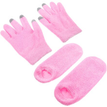 Feuchtigkeitsspendende Handschuhe und Socken für die nächtliche Handpflege – trocken und bequem – für Frauen und Mädchen