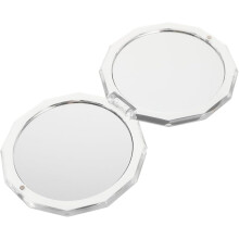 Faltbarer Mini-Schminkspiegel, ideal für Handtasche, unterwegs und als Vergrößerungsspiegel für Frauen und Mädchen