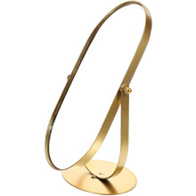 Schreibtisch-Schminkspiegel, Vintage-Stil, Metall, Glas, Gold, elegant, stilvoll, sicher, Haushalt