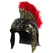 Leichter römischer Soldatenhelm, Cosplay-Requisite mit Design, wiederverwendbarer Kunststoffhut im antiken Stil