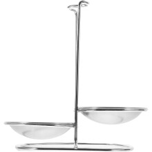 Suppenlöffelhalter aus Edelstahl, stabil, belastbar, filigran, elegant, besondere Form, für die Küche