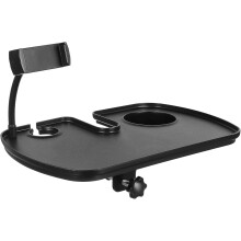 Sound Live Tray Mikrofonständer Ablage Schwarz ABS Praktisches Zubehör Tragkraft 4,5 kg