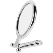 Handlicher Kosmetikspiegel, 5-fache Vergrößerung, doppelseitig, 15 cm (6 Zoll), kompakter, faltbarer Kosmetikspiegel, tragbar