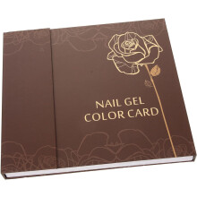 Nagelgel-Farbsortiment, 120 Maniküre-Nagelspitzen, Kaffeeset, Übungswerkzeug für Salon und Heimgebrauch