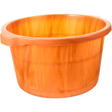 Fußbadewanne mit Holzmaserung, großes Fußbadebecken, wiederverwendbar für den Heimgebrauch, Entspannung für Frauen
