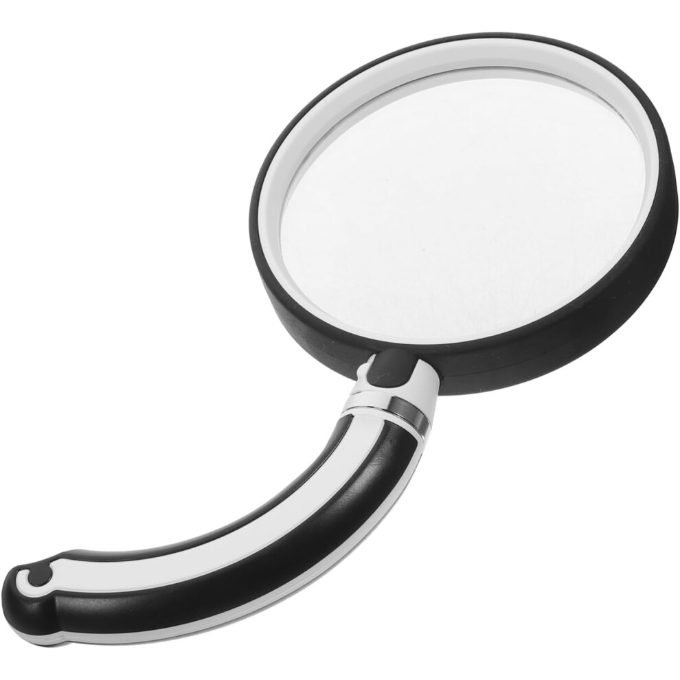 Hkhbjs Magnifier Handheld Reading Magnifier For Low Vision Aids Glass And Rubber Material
