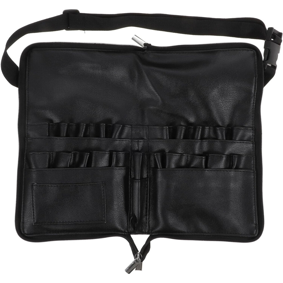 Hkhbjs Travel Makeup Bag Zipper Large Capacity Cosmetic Organizer Women's Makeup Brush Holder Portable