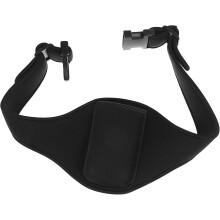 Étui de ceinture pour microphone en néoprène noir, grande capacité et multifonctionnel, protège le microphone.