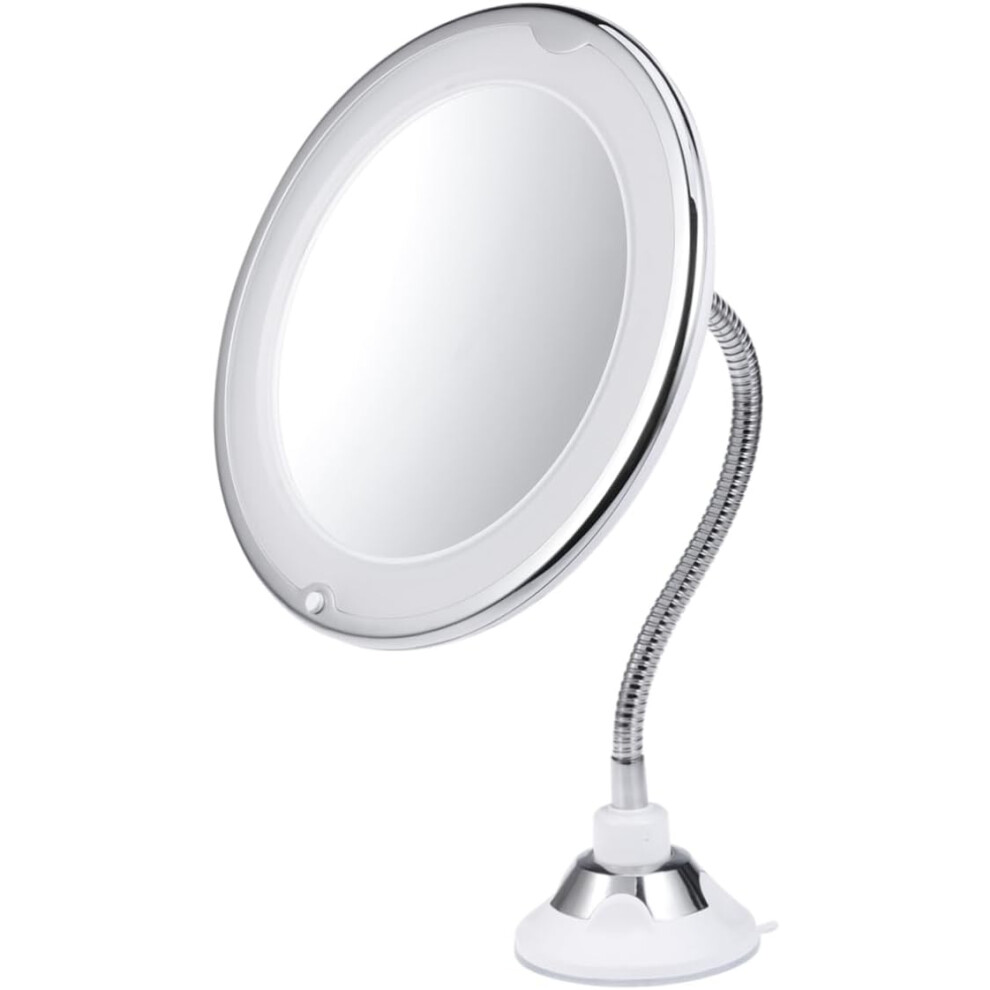 Hkhbjs Magnifying Led Cosmetic Mirror Suction Cup Portable Makeup Mirror