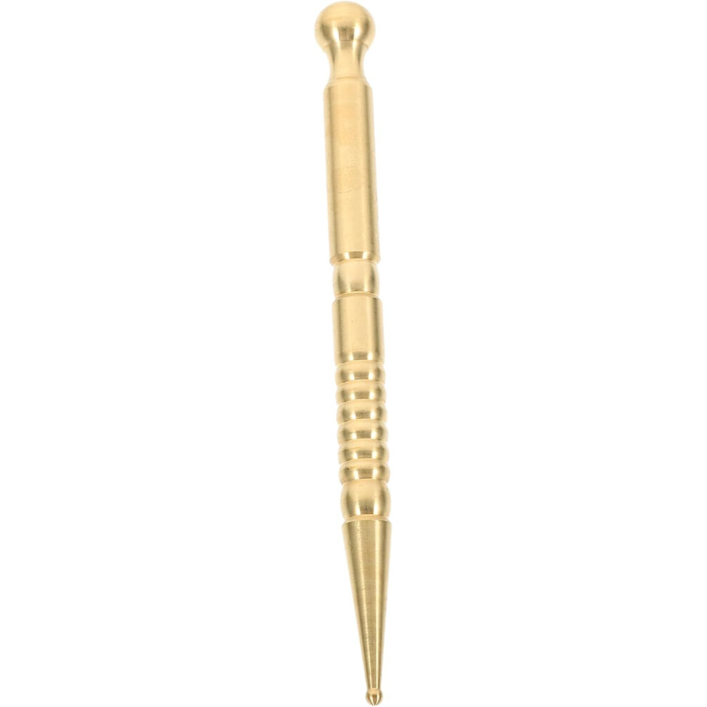 Hkhbjs Brass Acupressure Pen Acupuncture Tool For Shiatsu Massager Portable And Convenient